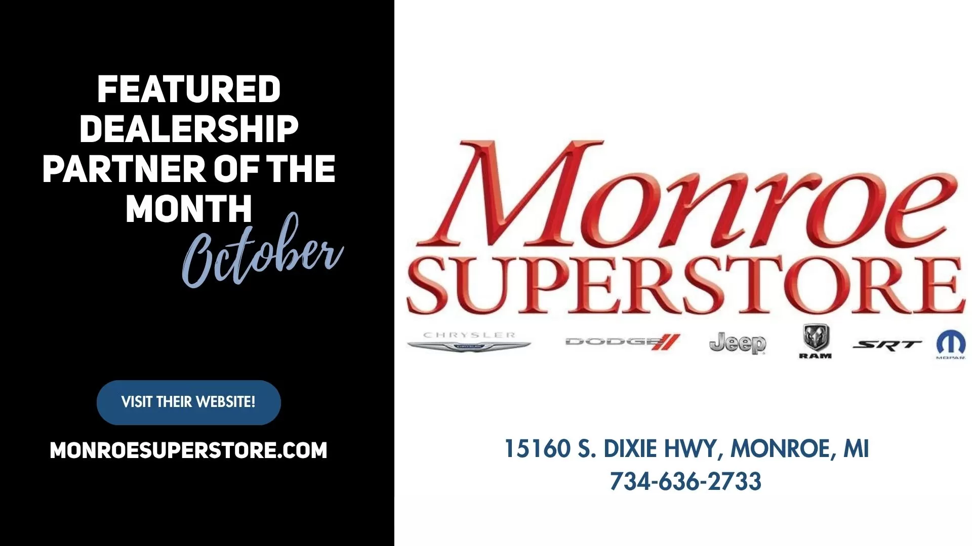 October Dealership of the Month - Monroe Superstore 